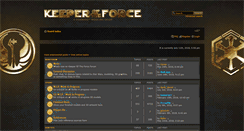Desktop Screenshot of keeperoftheforce.com